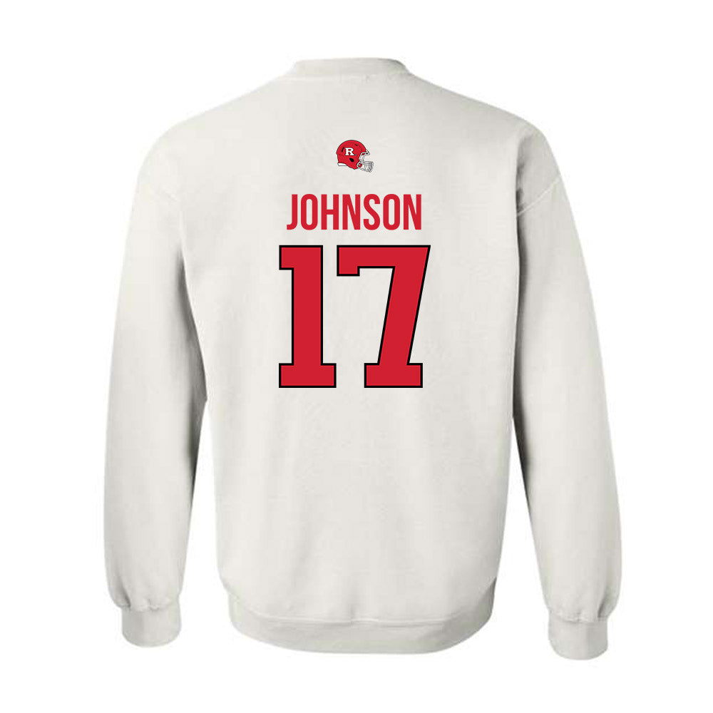 Rutgers - NCAA Football : MJ Johnson - Classic Shersey Crewneck Sweatshirt-1