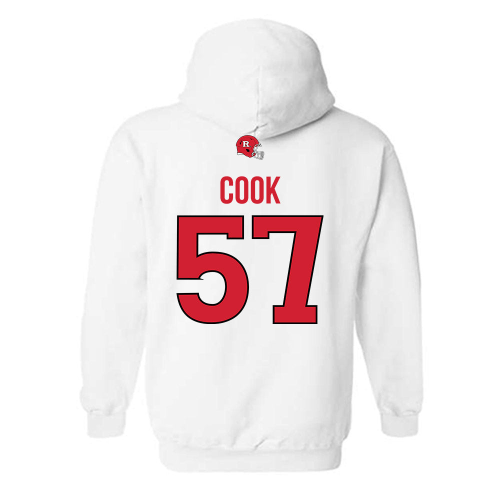 Rutgers - NCAA Football : Isaiah Cook - Classic Shersey Hooded Sweatshirt-1