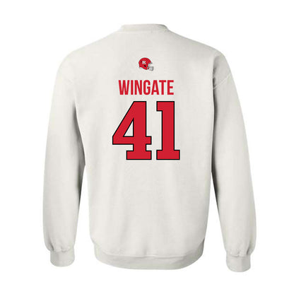 Rutgers - NCAA Football : Riley Wingate - Classic Shersey Crewneck Sweatshirt-1