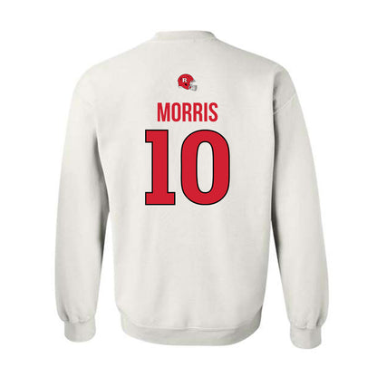 Rutgers - NCAA Football : Ty Morris - Classic Shersey Crewneck Sweatshirt-1