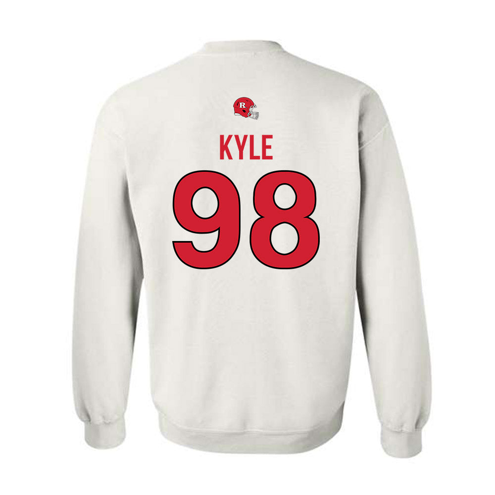 Rutgers - NCAA Football : Braxton Kyle - Classic Shersey Crewneck Sweatshirt-1