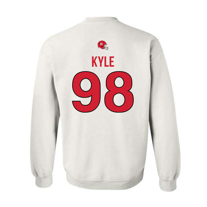 Rutgers - NCAA Football : Braxton Kyle - Classic Shersey Crewneck Sweatshirt-1
