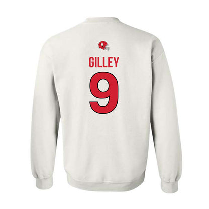 Rutgers - NCAA Football : Dahkari Gilley - Classic Shersey Crewneck Sweatshirt-1