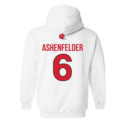 Rutgers - NCAA Football : Sean Ashenfelder - Classic Shersey Hooded Sweatshirt-1