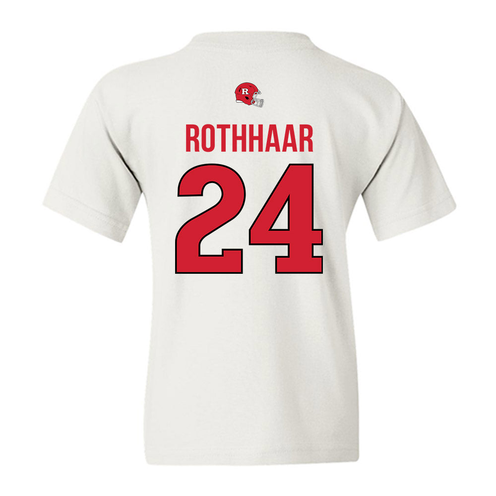 Rutgers - NCAA Football : Benjamin Rothhaar - Classic Shersey Youth T-Shirt-1
