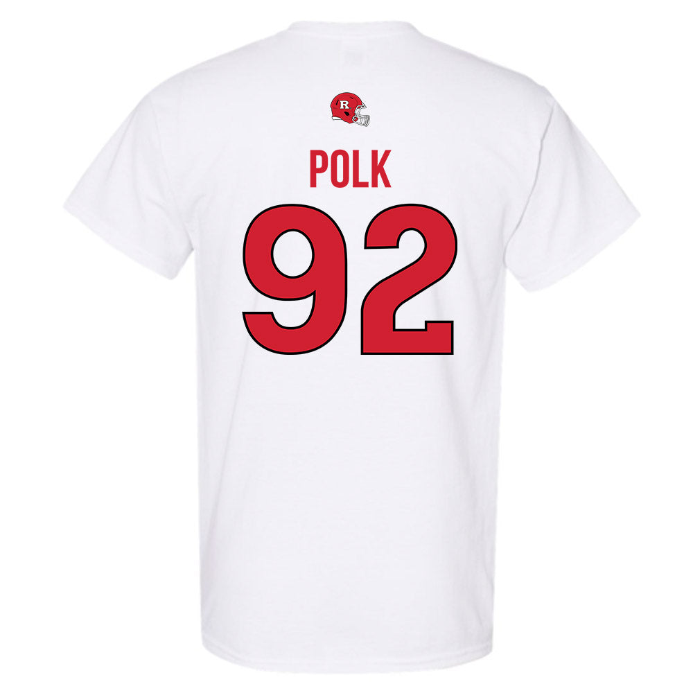 Rutgers - NCAA Football : Jermaine Polk - Classic Shersey T-Shirt-1
