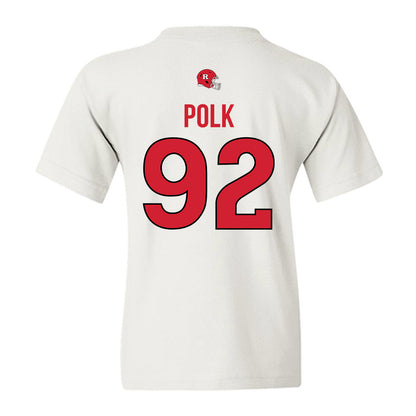 Rutgers - NCAA Football : Jermaine Polk - Classic Shersey Youth T-Shirt-1