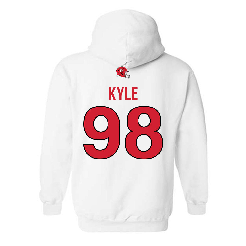 Rutgers - NCAA Football : Braxton Kyle - Classic Shersey Hooded Sweatshirt-1