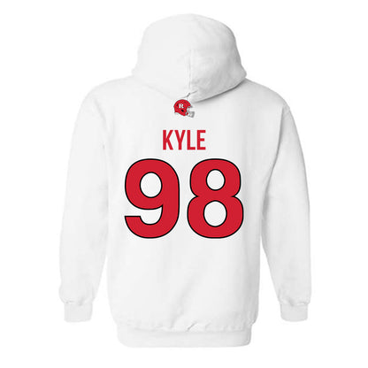 Rutgers - NCAA Football : Braxton Kyle - Classic Shersey Hooded Sweatshirt-1