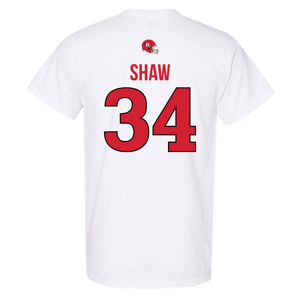 Rutgers - NCAA Football : Noah Shaw - Classic Shersey T-Shirt-1