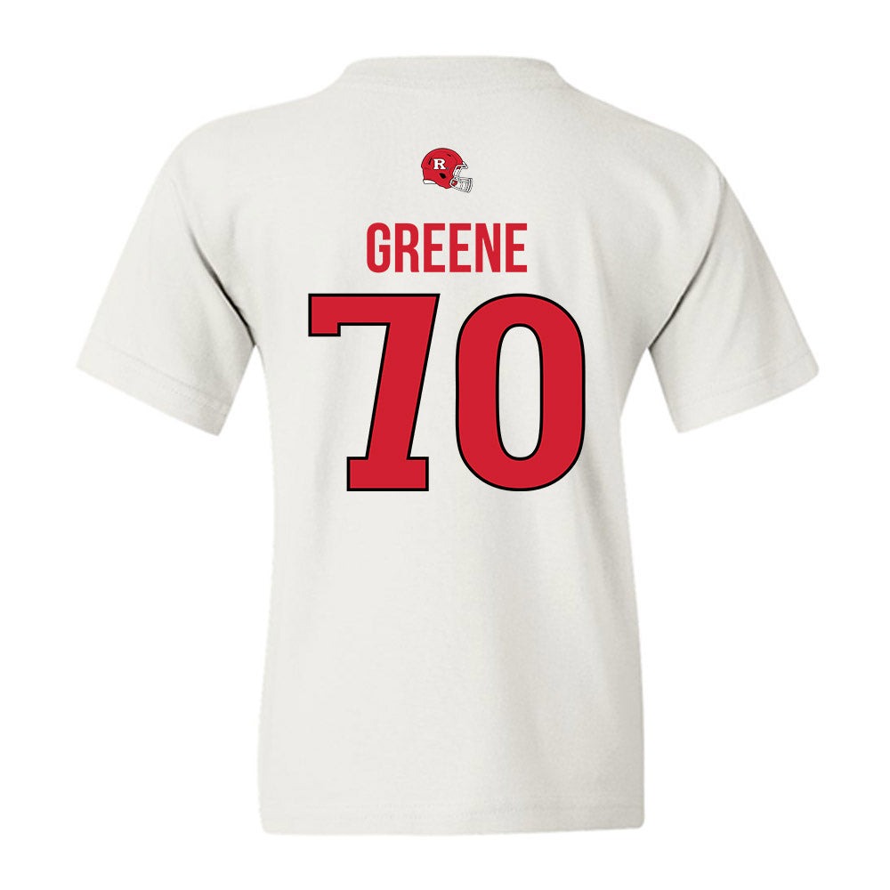 Rutgers - NCAA Football : Cameron Greene - Classic Shersey Youth T-Shirt-1