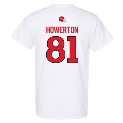 Rutgers - NCAA Football : DJ Howerton - Classic Shersey T-Shirt-1