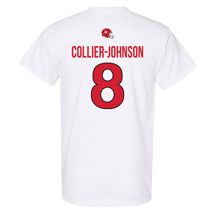 Rutgers - NCAA Football : Wydeek Collier-Johnson - Classic Shersey T-Shirt-1