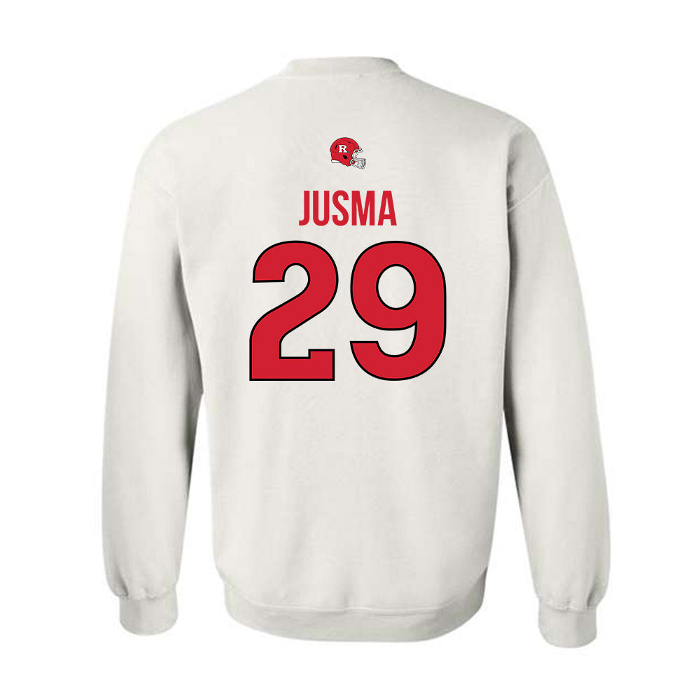 Rutgers - NCAA Football : Sebastian Jusma - Classic Shersey Crewneck Sweatshirt-1