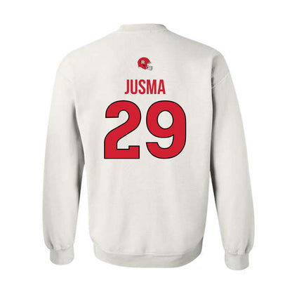 Rutgers - NCAA Football : Sebastian Jusma - Classic Shersey Crewneck Sweatshirt-1