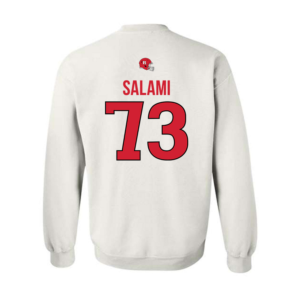 Rutgers - NCAA Football : Terrence Salami - Classic Shersey Crewneck Sweatshirt-1