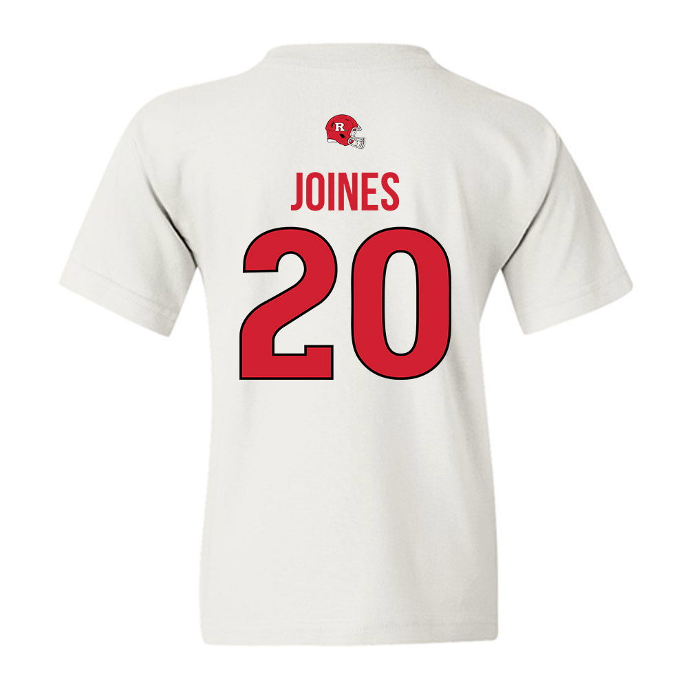 Rutgers - NCAA Football : Chris Joines - Classic Shersey Youth T-Shirt-1