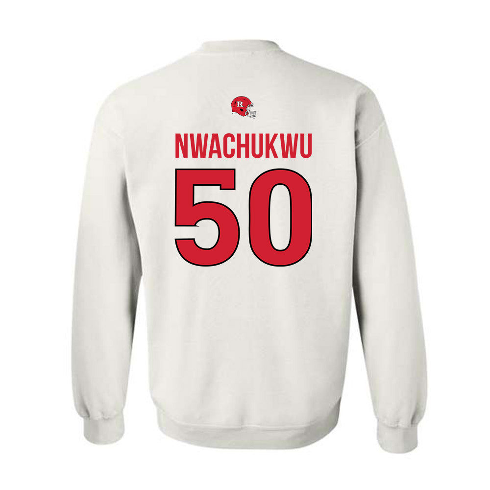 Rutgers - NCAA Football : Joe Nwachukwu - Classic Shersey Crewneck Sweatshirt-1