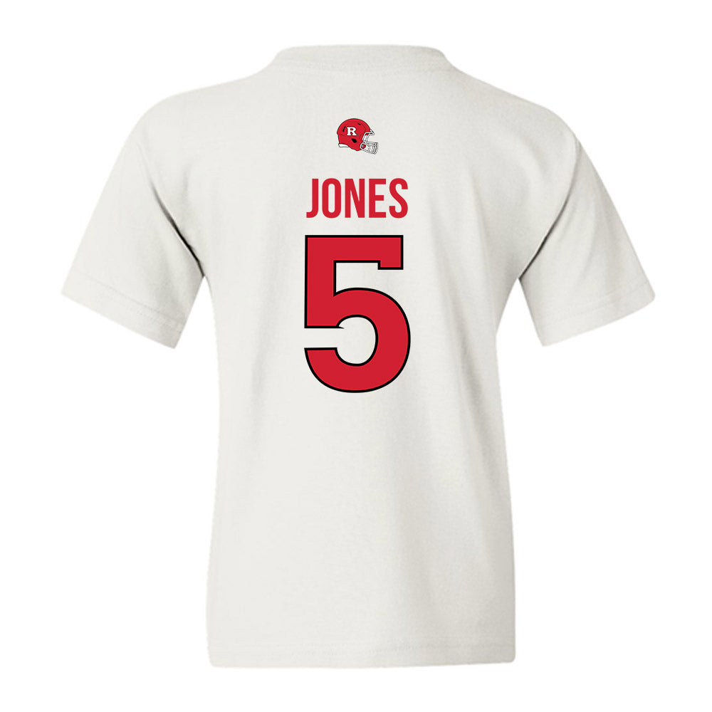 Rutgers - NCAA Football : Bradlee Jones - Classic Shersey Youth T-Shirt-1