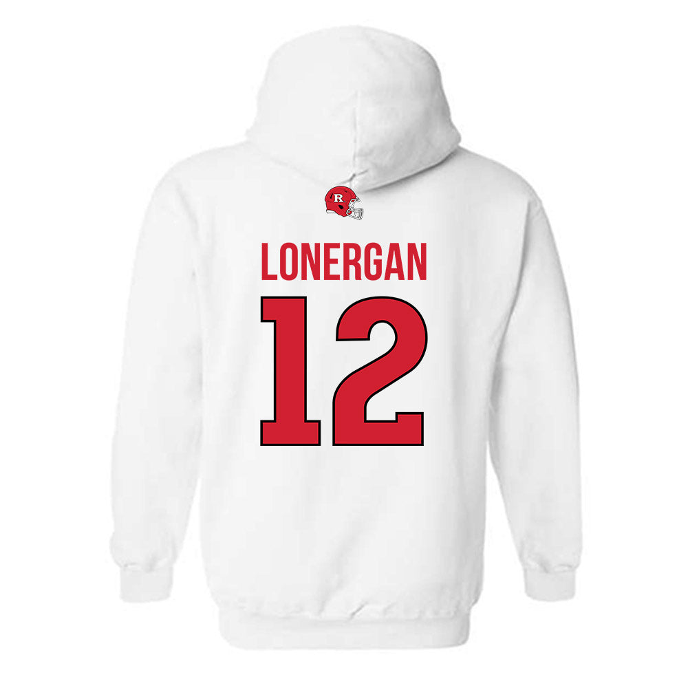 Rutgers - NCAA Football : Dylan Lonergan - Classic Shersey Hooded Sweatshirt-1