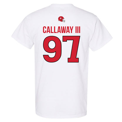 Rutgers - NCAA Football : Rinaldo Callaway III - Classic Shersey T-Shirt-1