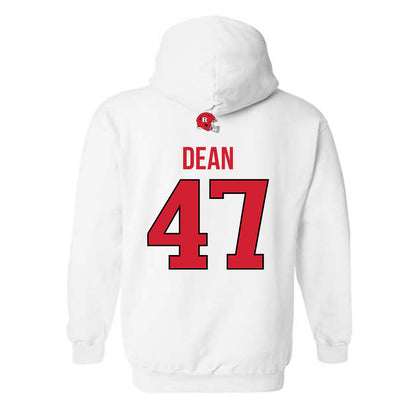 Rutgers - NCAA Football : Austin Dean - Classic Shersey Hooded Sweatshirt-1