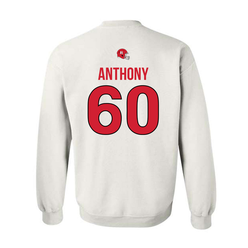 Rutgers - NCAA Football : Logan Anthony - Classic Shersey Crewneck Sweatshirt-1