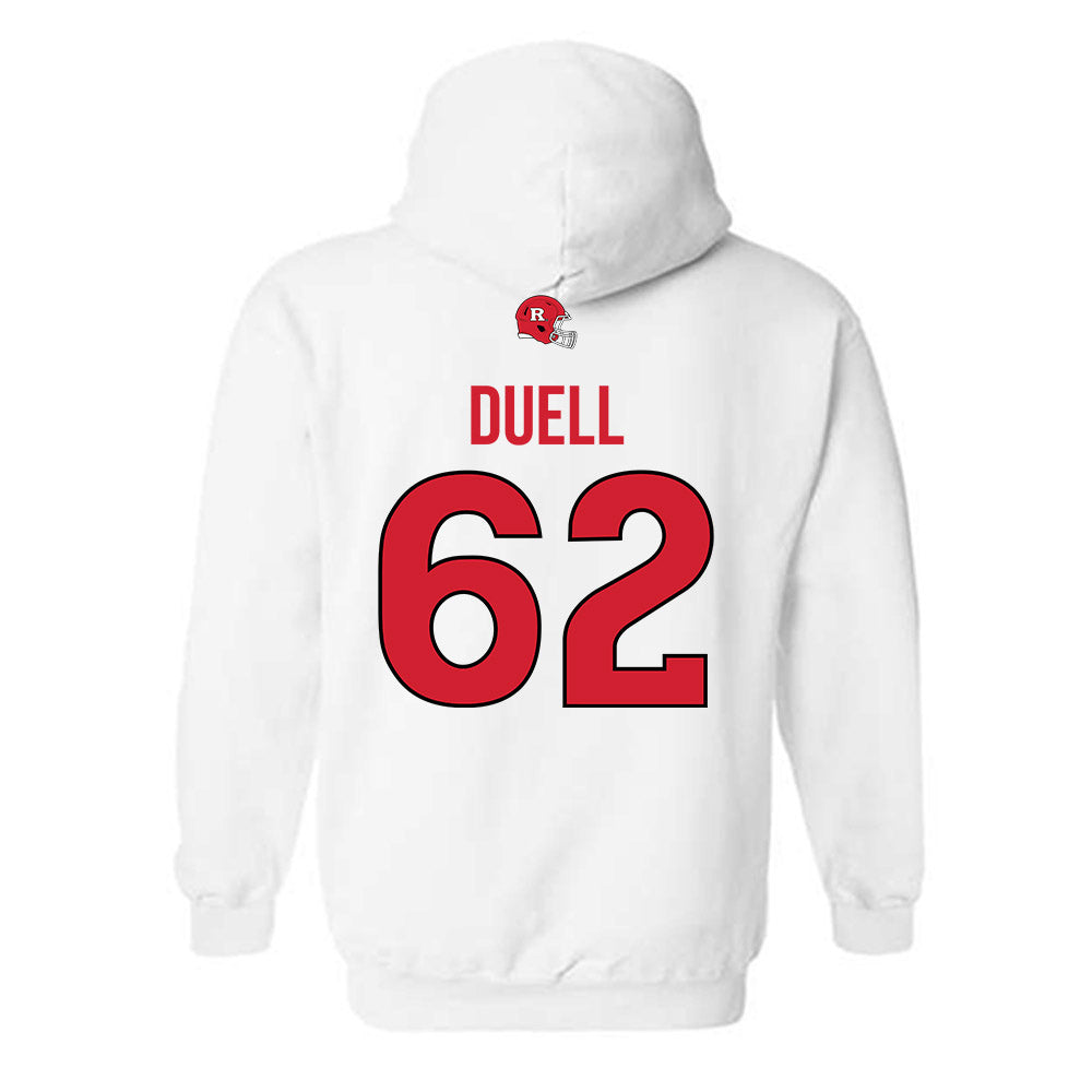 Rutgers - NCAA Football : Tyler Duell - Classic Shersey Hooded Sweatshirt-1