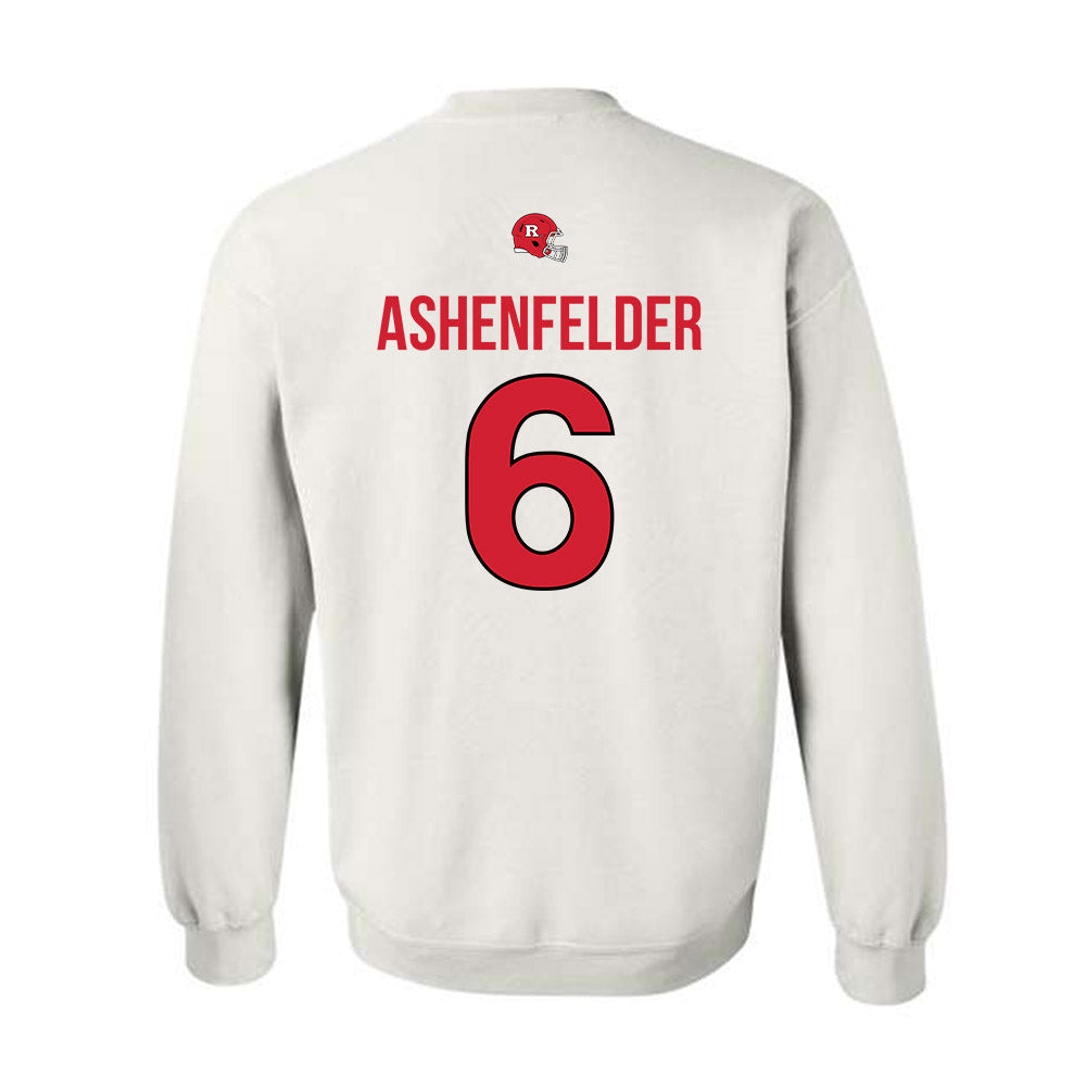 Rutgers - NCAA Football : Sean Ashenfelder - Classic Shersey Crewneck Sweatshirt-1