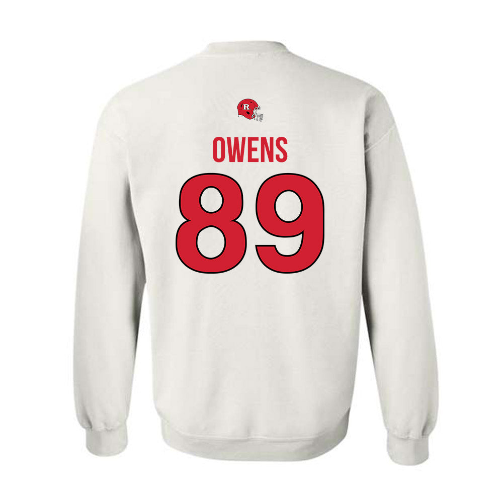 Rutgers - NCAA Football : Brady Owens - Classic Shersey Crewneck Sweatshirt-1