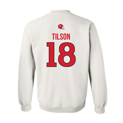 Rutgers - NCAA Football : Messiah Tilson - Classic Shersey Crewneck Sweatshirt-1