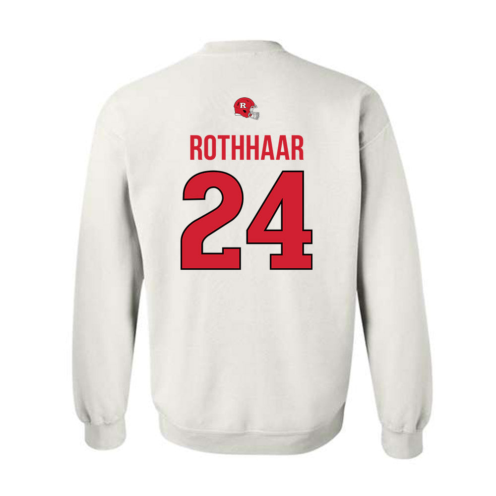 Rutgers - NCAA Football : Benjamin Rothhaar - Classic Shersey Crewneck Sweatshirt-1