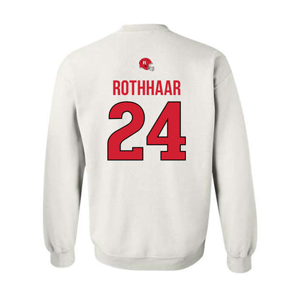 Rutgers - NCAA Football : Benjamin Rothhaar - Classic Shersey Crewneck Sweatshirt-1