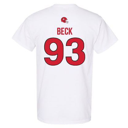 Rutgers - NCAA Football : Reece Beck - Classic Shersey T-Shirt-1