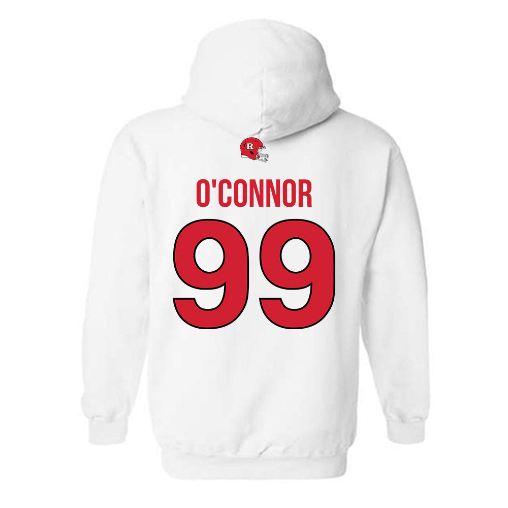 Rutgers - NCAA Football : Michael O'Connor - Classic Shersey Hooded Sweatshirt-1