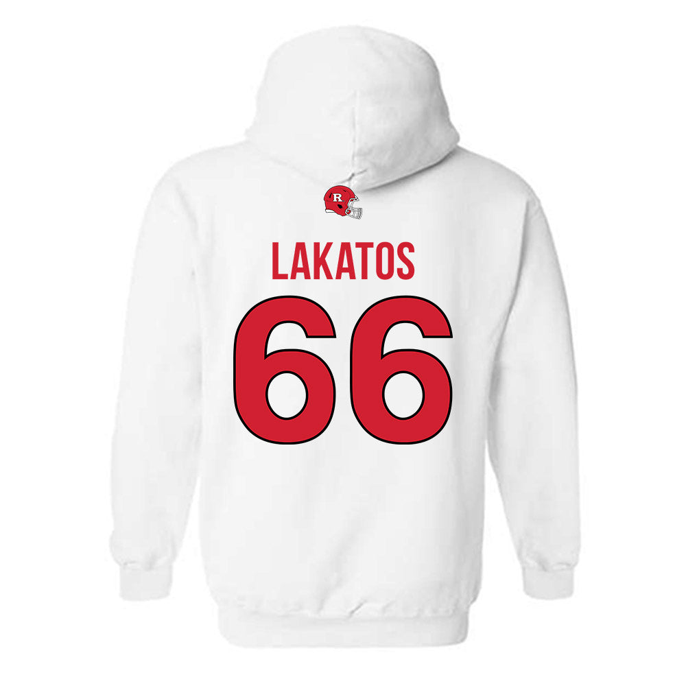 Rutgers - NCAA Football : Joseph Lakatos - Classic Shersey Hooded Sweatshirt-1