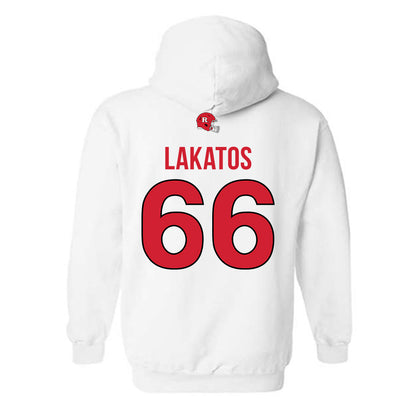 Rutgers - NCAA Football : Joseph Lakatos - Classic Shersey Hooded Sweatshirt-1