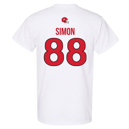 Rutgers - NCAA Football : Jyon Simon - Classic Shersey T-Shirt-1