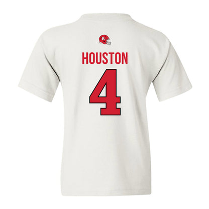 Rutgers - NCAA Football : Jourdin Houston - Classic Shersey Youth T-Shirt-1