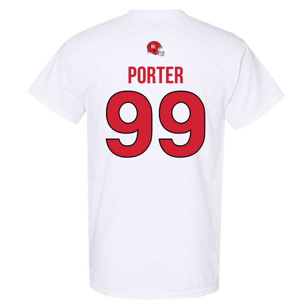 Rutgers - NCAA Football : Rondarius Porter - Classic Shersey T-Shirt-1
