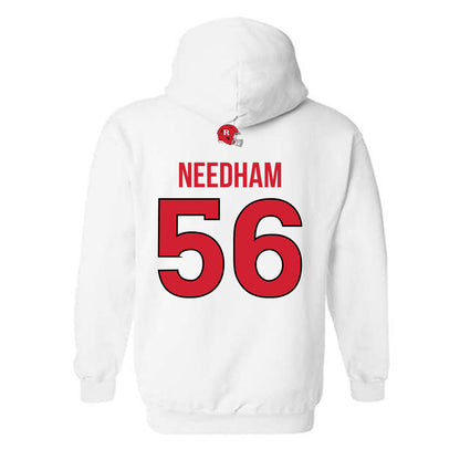 Rutgers - NCAA Football : Ty Needham - Classic Shersey Hooded Sweatshirt-1