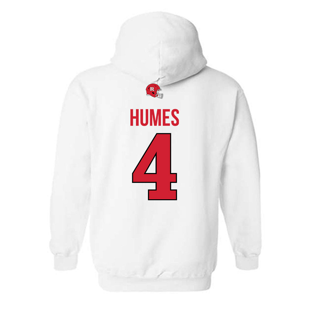 Rutgers - NCAA Football : Kevyn Humes - Classic Shersey Hooded Sweatshirt-1