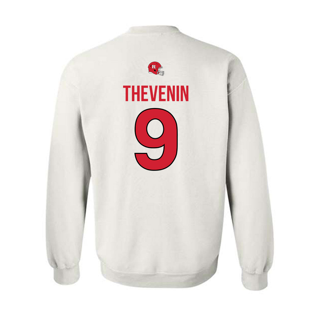 Rutgers - NCAA Football : Clay Thevenin - Classic Shersey Crewneck Sweatshirt-1
