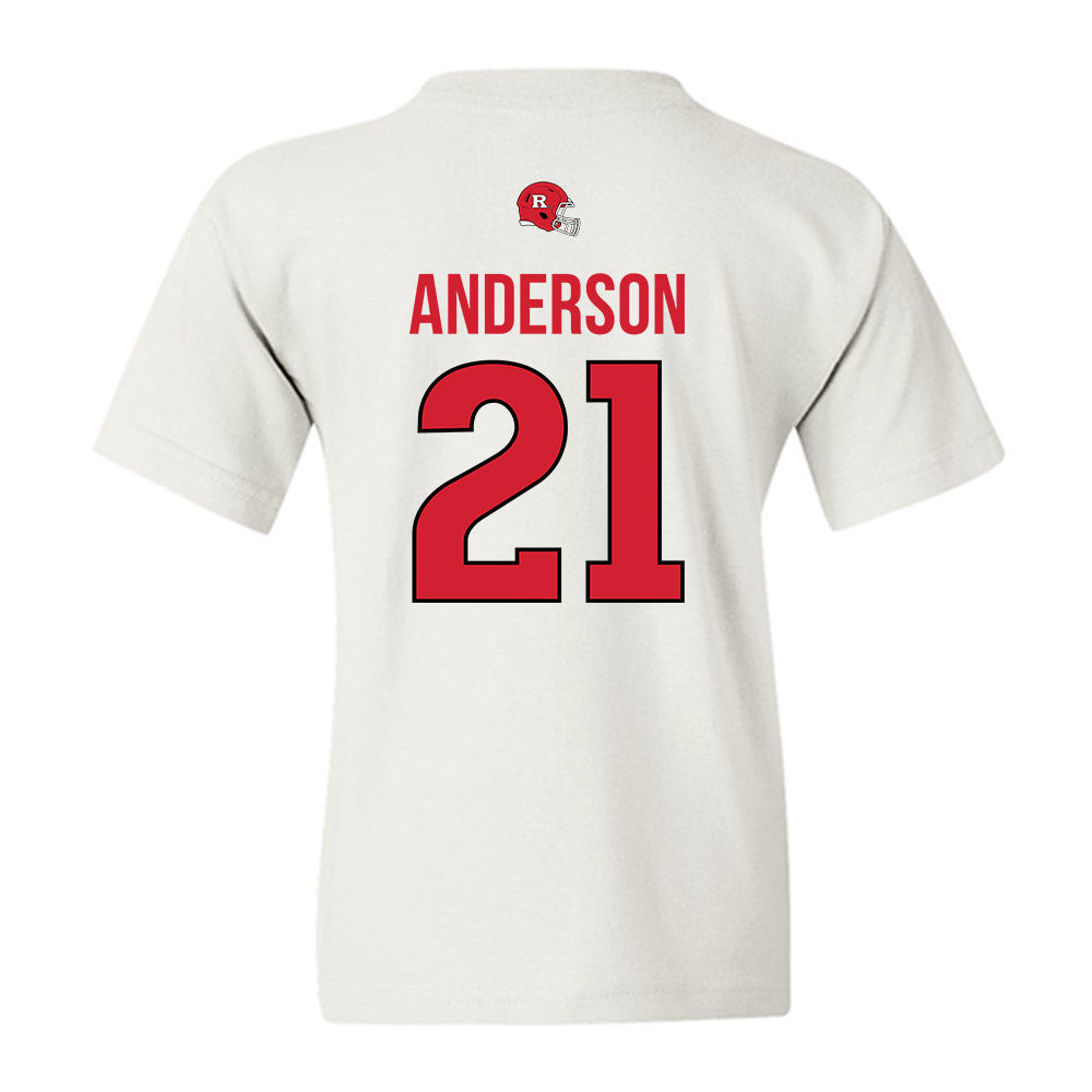 Rutgers - NCAA Football : Devonte Anderson - Classic Shersey Youth T-Shirt-1