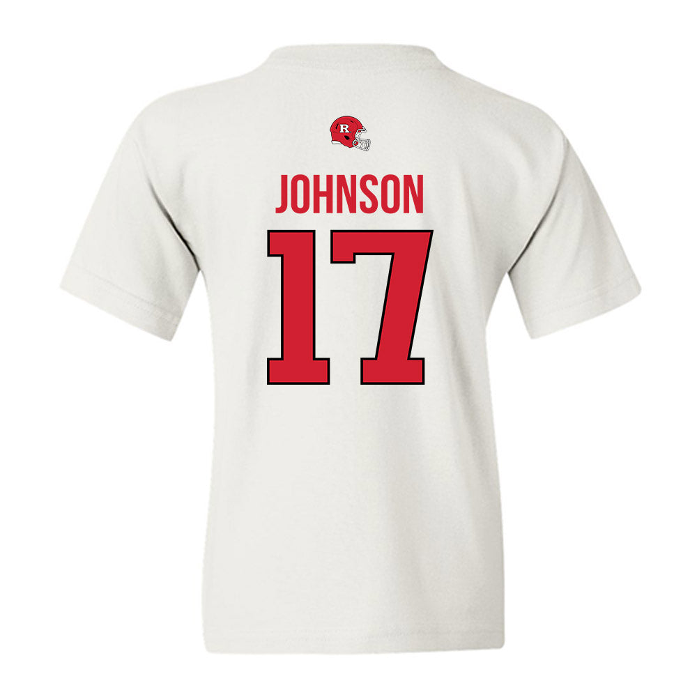 Rutgers - NCAA Football : MJ Johnson - Classic Shersey Youth T-Shirt-1