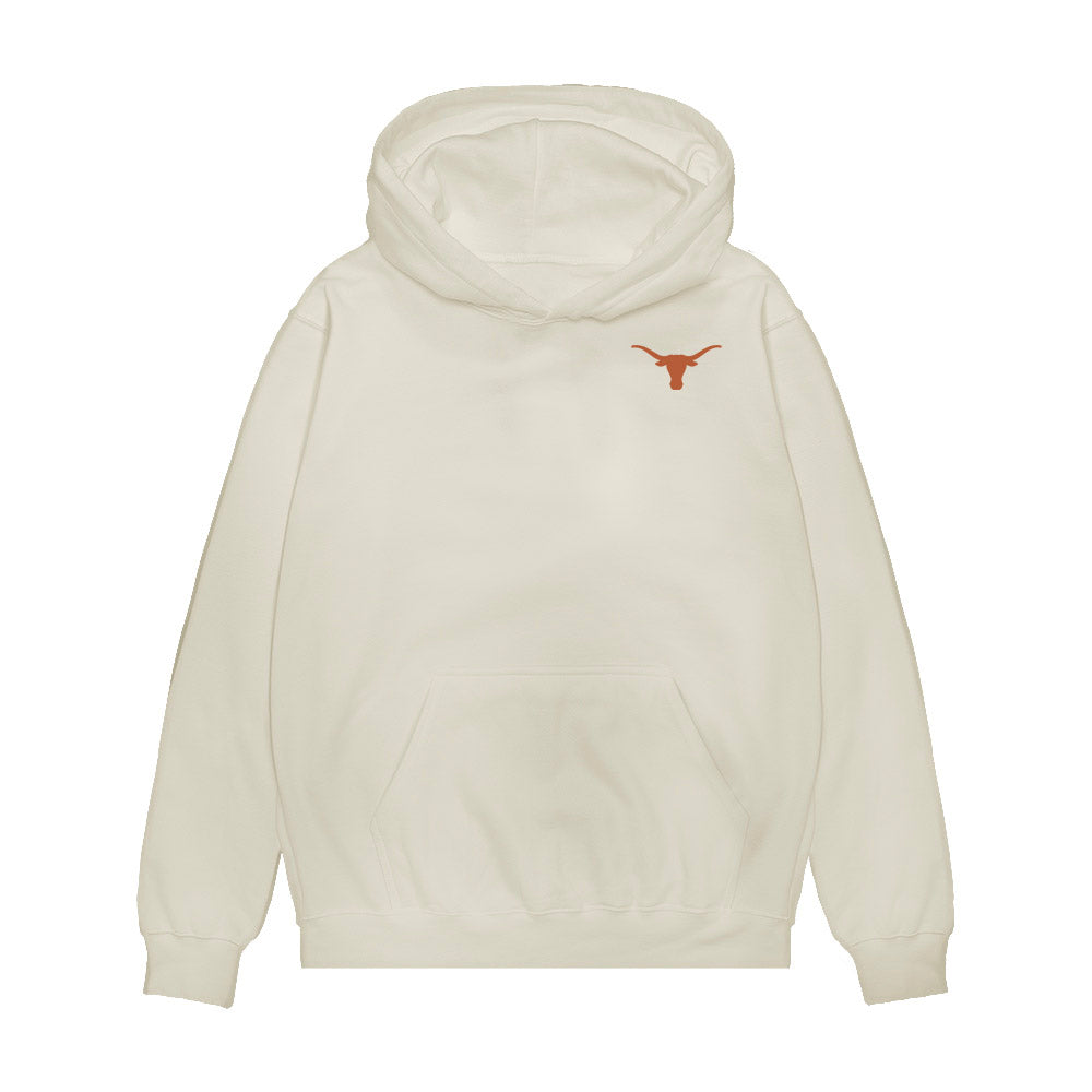 Texas - NCAA Football : Arch Manning - Collage Premium Hooded Sweatshirt-0