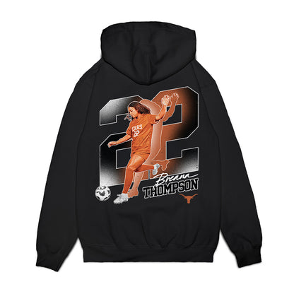 Texas - NCAA Women's Soccer : Breana Thompson - Graphic Tee Premium Hooded Sweatshirt-1
