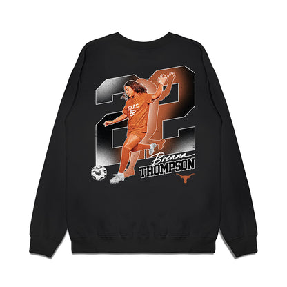 Texas - NCAA Women's Soccer : Breana Thompson - Graphic Tee Premium Crewneck Sweatshirt-1
