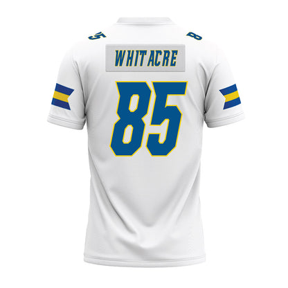 Delaware - NCAA Football : Jackson Whitacre - White Premium Football Jersey-1