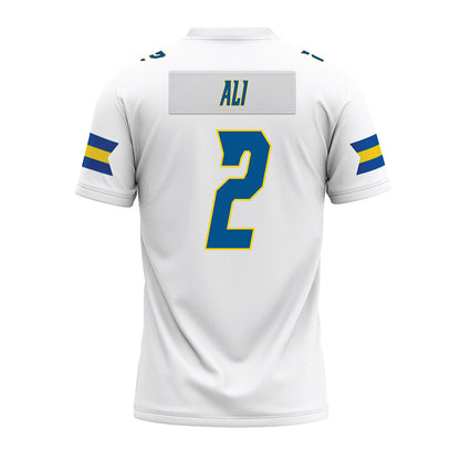 Delaware - NCAA Football : Kahlil Ali - White Premium Football Jersey-1